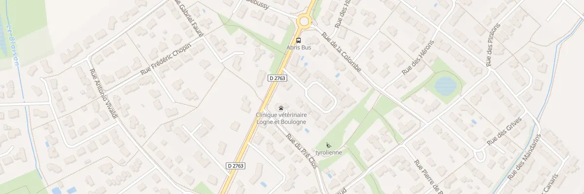 Plan du 2 Rue des Cèdres à L’Herbergement