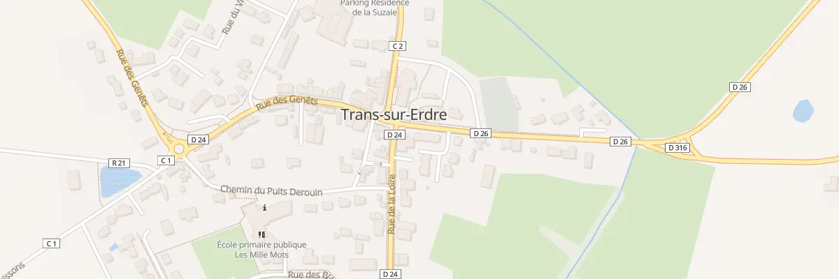 Plan du 4 Rue de Saint-Mandé à Trans-sur-Erdre