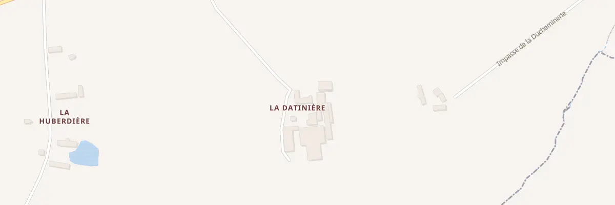 Plan du 9 La Datiniere à Lengronne