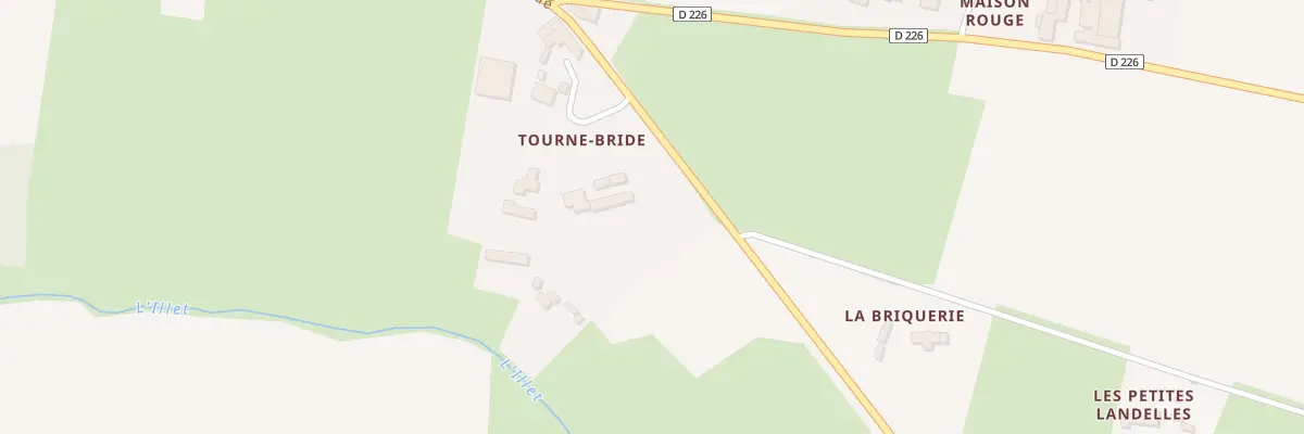 Plan du 10 Tournebride à Saint-Aubin-du-Cormier