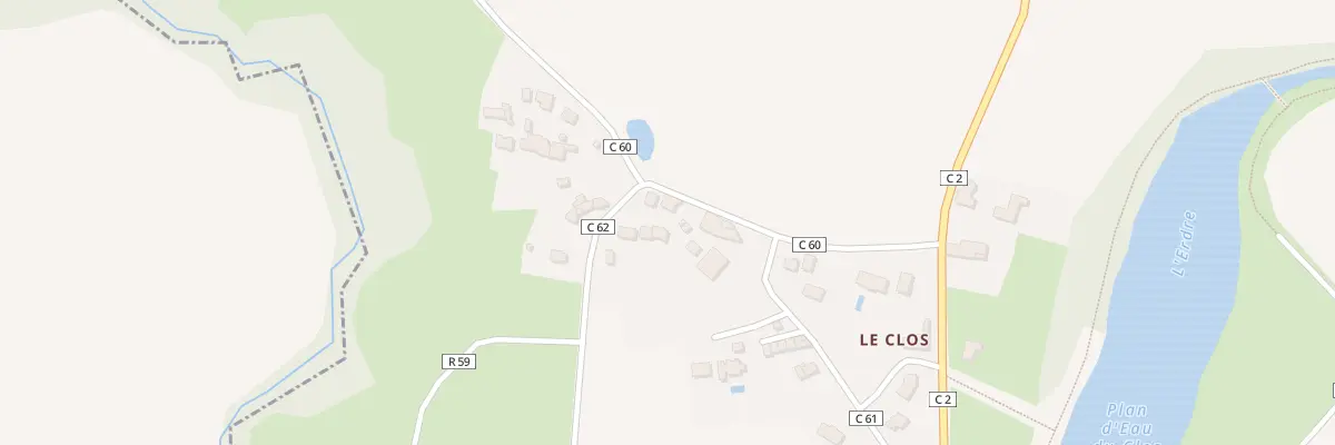 Plan du 5130 Le Clos à Trans-sur-Erdre
