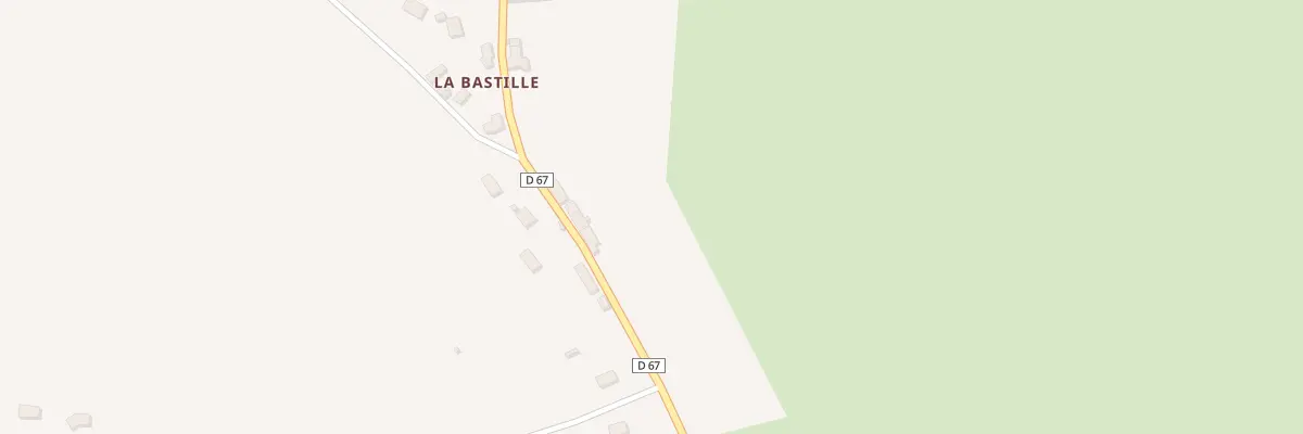Plan du 26 La Bastille à Picauville