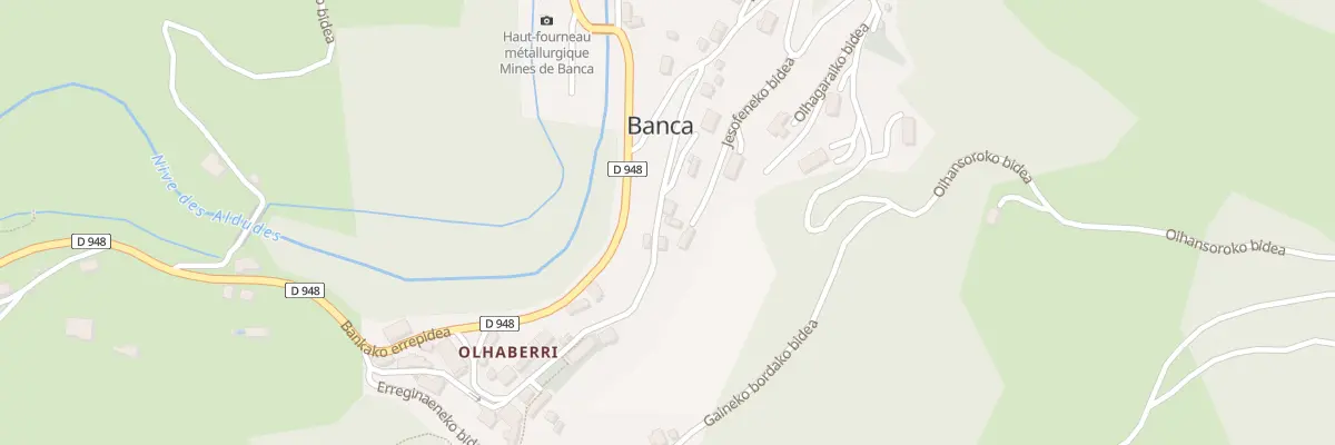 Plan du 330 Karrikako bidea à Banca