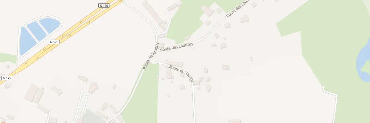 Plan du 11 Rte de Vaugry à Précey