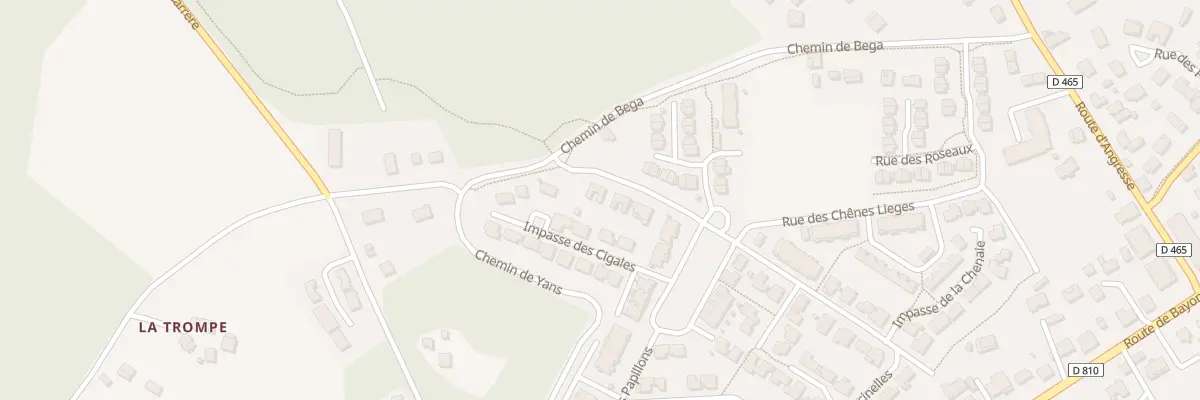 Plan du 48B Rue de la Vieille Poste à Bénesse-Maremne