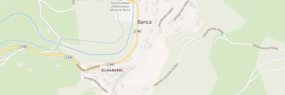 Plan du 315 Karrikako bidea à Banca