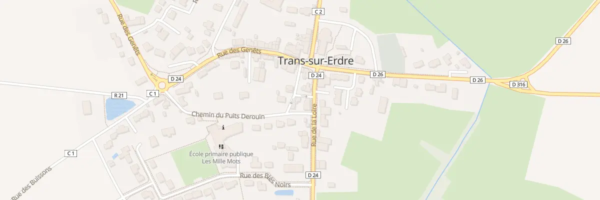 Plan du 17 Rue de l’Aubépine à Trans-sur-Erdre