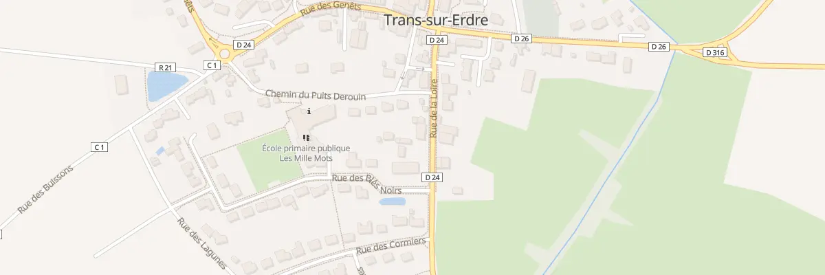 Plan du 124 Rue de la Loire à Trans-sur-Erdre