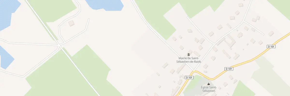 Plan du 29A Le Bourg à Saint-Sébastien-de-Raids