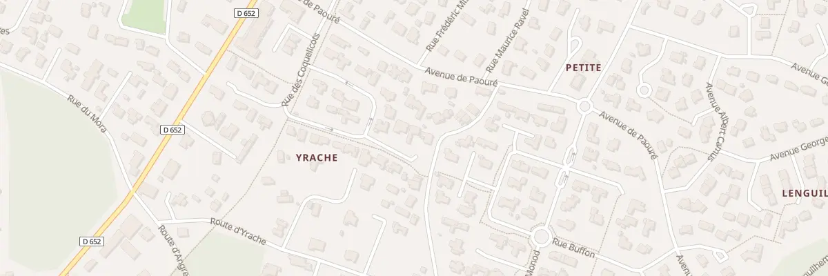 Plan du 3 Imp des Violettes à Seignosse