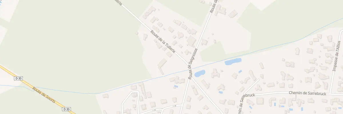 Plan du 39 Rte de la Tuilerie à Angresse