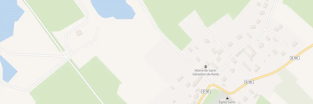 Plan du 31 Le Bourg à Saint-Sébastien-de-Raids