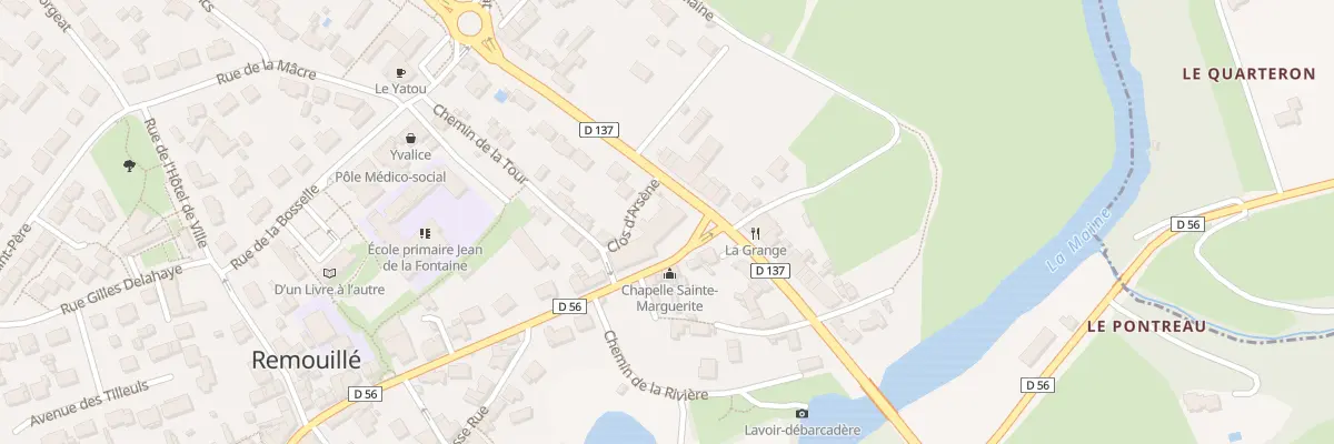 Plan du 1 Rte de Bretagne à Remouillé