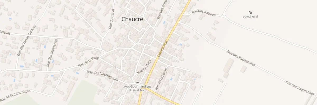 Plan du 119 Gr Grande Rue A Chaucre à Saint-Georges-d’Oléron
