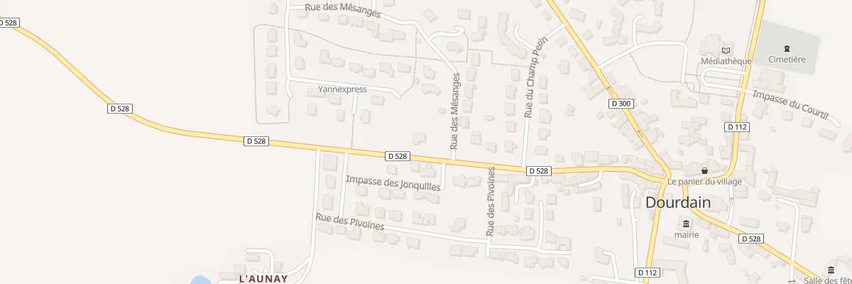 Plan du 18 Rue Jean Marie Regnault à Dourdain