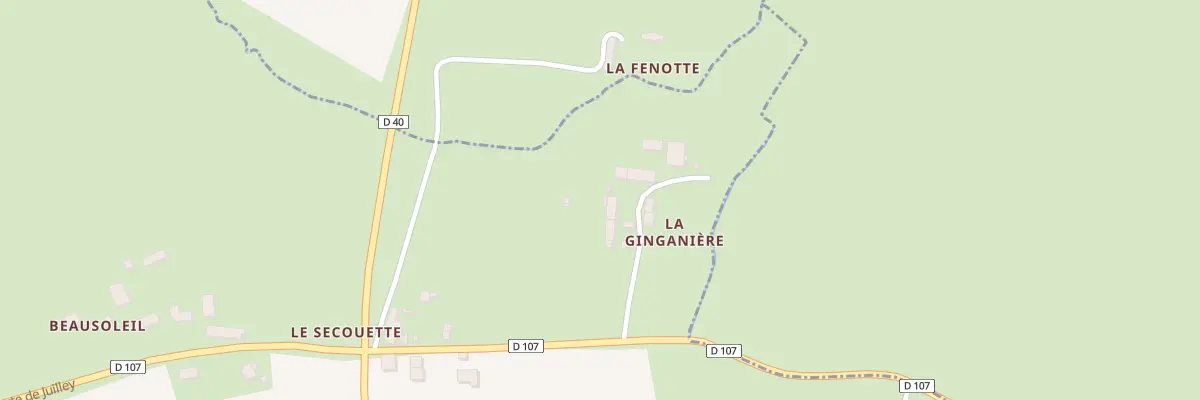 Plan du 47 Rte de Juilley à Crollon