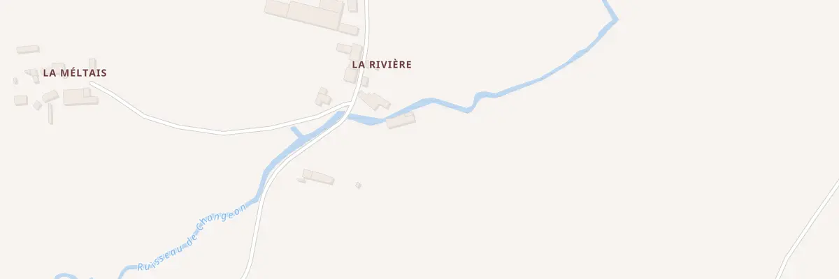 Plan du 5250 La Rivière à Livré-sur-Changeon