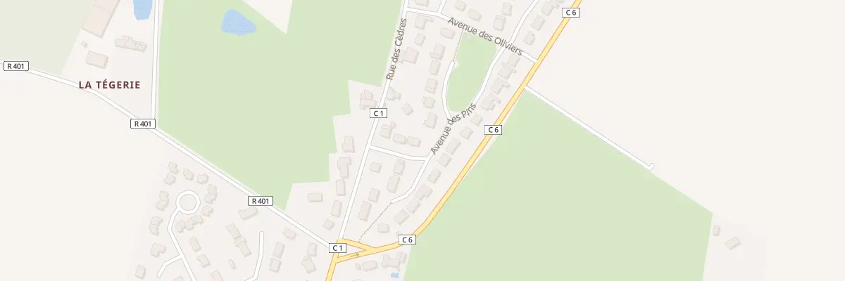 Plan du 60 Av des Pins à Ligné