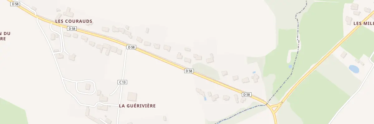Plan du 23B Les Courauds à Maisdon-sur-Sèvre