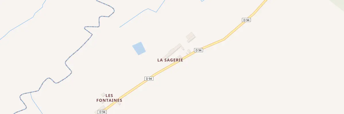 Plan du 1 La Sagerie à Saint-Martin-d’Aubigny