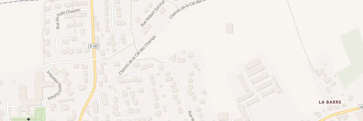 Plan du 28 Rue Robert d’Arbrissel à Retiers