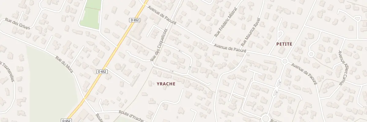 Plan du 7 Rue des Coquelicots à Seignosse