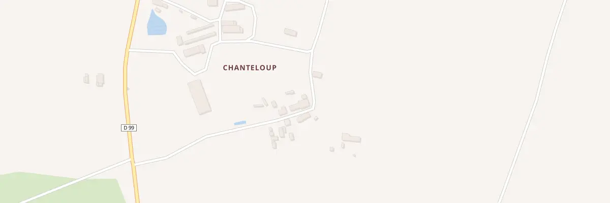 Plan du 3 Chanteloup à Moulins