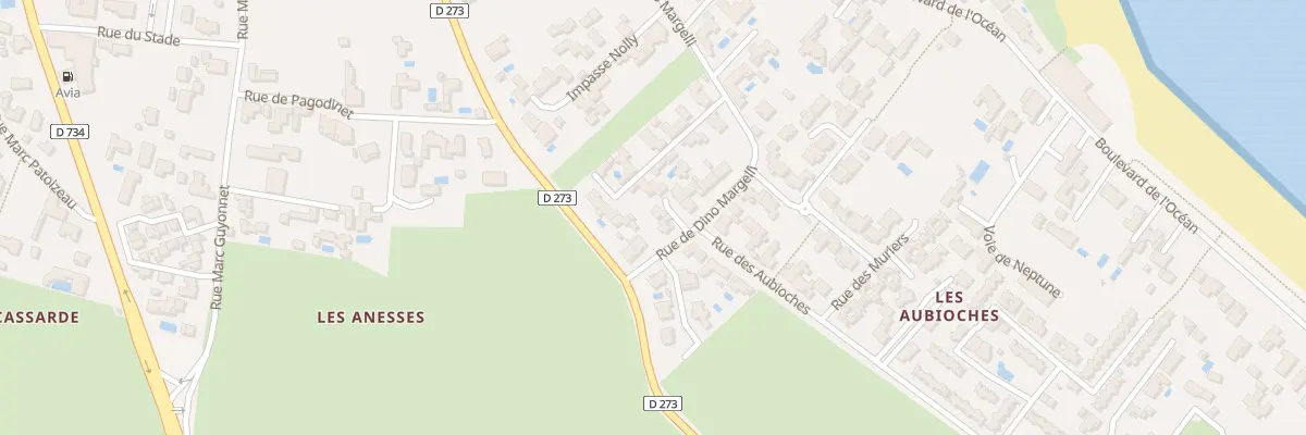 Plan du 7 Rue Dino Margelli à Saint-Denis-d’Oléron