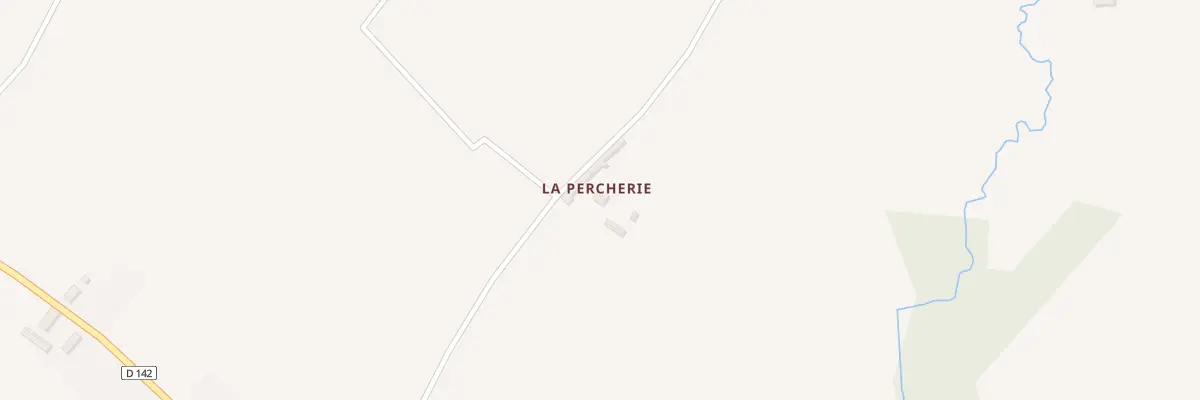 Plan du 4 La Percherie à Saint-Martin-d’Aubigny