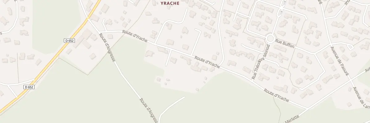 Plan du 178 Rte d’Yrache à Seignosse