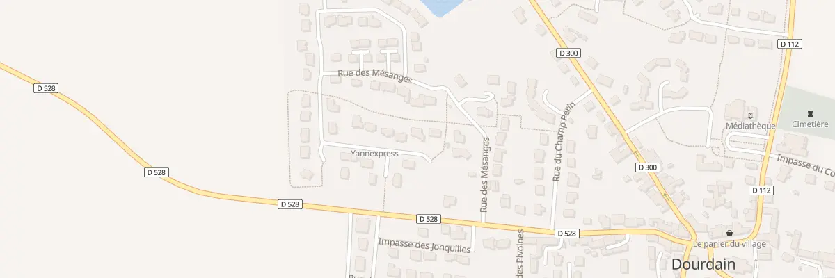 Plan du 3 Imp des Bouvreuils à Dourdain