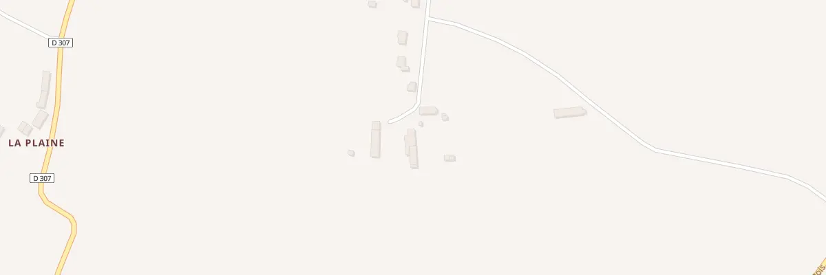Plan du 25 Rte de Breux à Précey