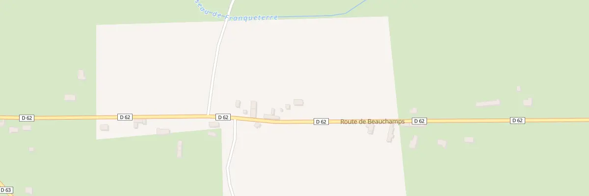 Plan du 5061 La Rue de Beauchamps à Saint-Martin-d’Audouville