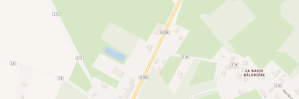Plan du 52 Rte de Nantes au Cellier