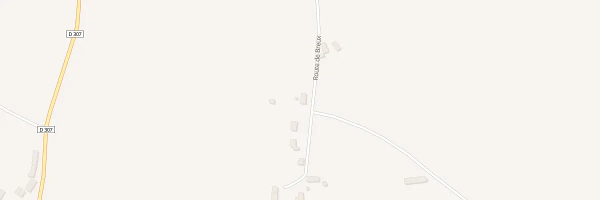 Plan du 18 Rte de Breux à Précey