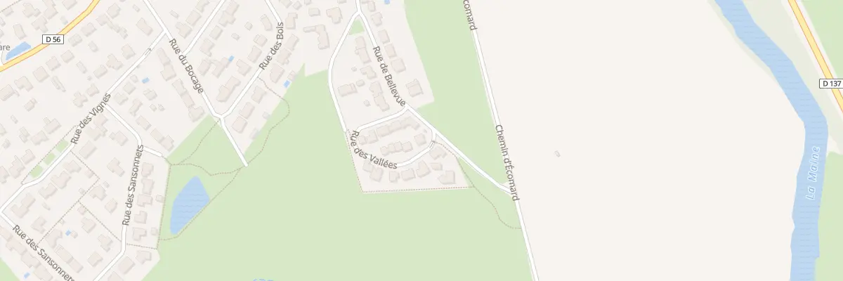 Plan du 47 Rue des Vallees à Remouillé