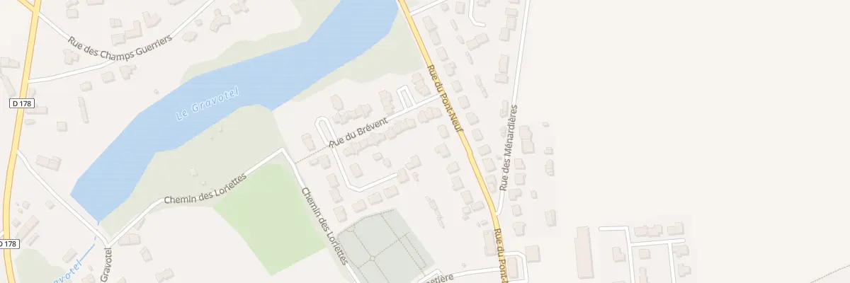 Plan du 25 Rue du Pont Neuf à Moisdon-la-Rivière