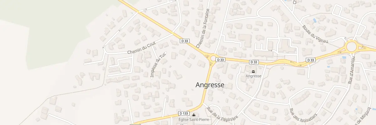 Plan du 55 Rte de Soorts à Angresse