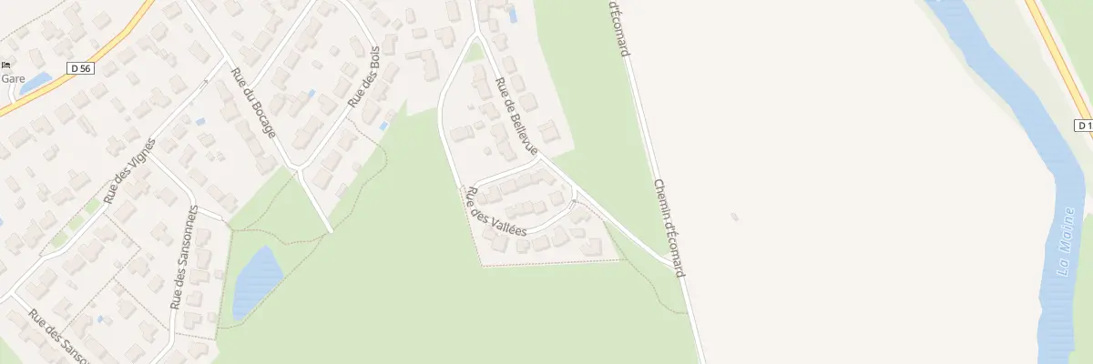 Plan du 31 Rue des Vallees à Remouillé
