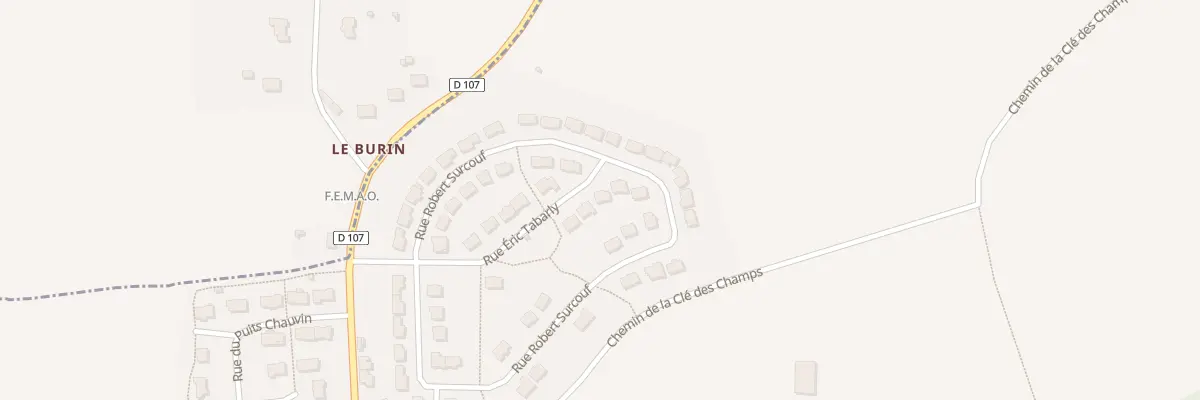 Plan du 1 Rue Eric Tabarly à Retiers