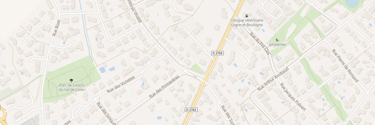 Plan du 2 Rue du muguet à L’Herbergement