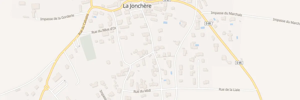 Plan du 2 Rue de la cure à La Jonchère