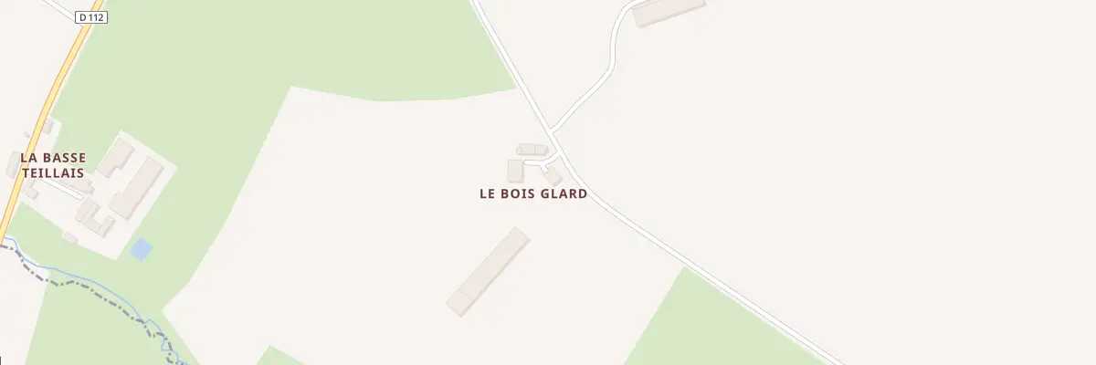 Plan du 5204 Le Bois Glard à Dourdain