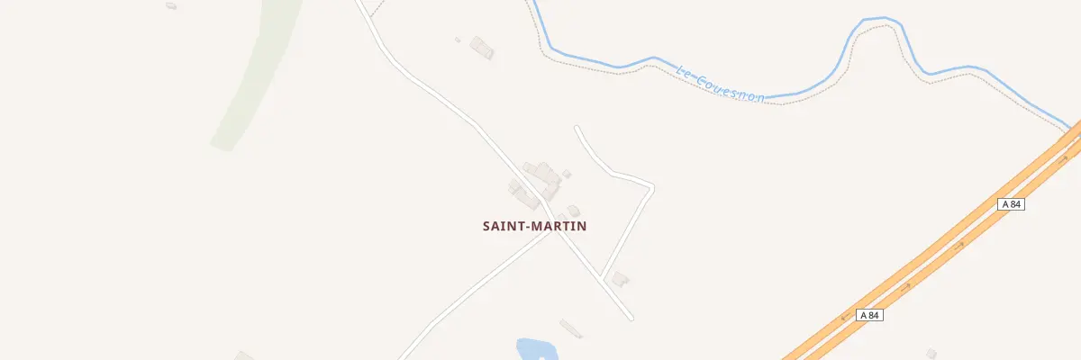 Plan du 8 Saint-Martin à Rives-du-Couesnon