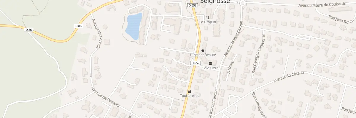 Plan du 1537E Av Charles de Gaulle à Seignosse