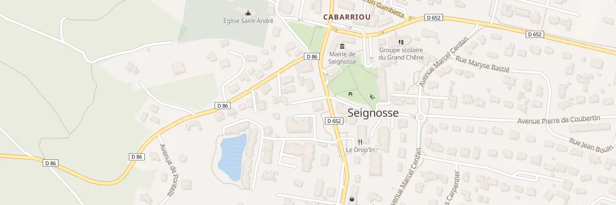 Plan du 1767 Av Charles de Gaulle à Seignosse