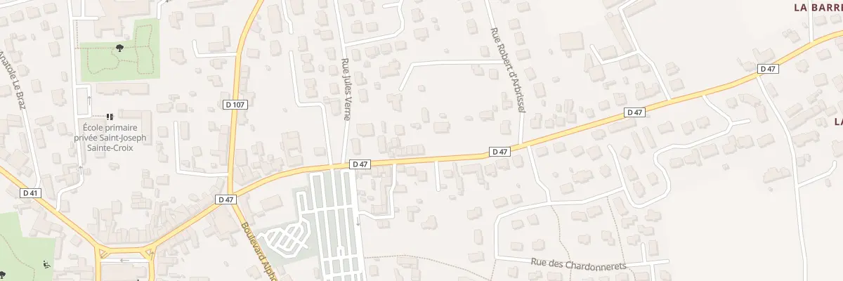 Plan du 33 Rue des Colonels Dein à Retiers