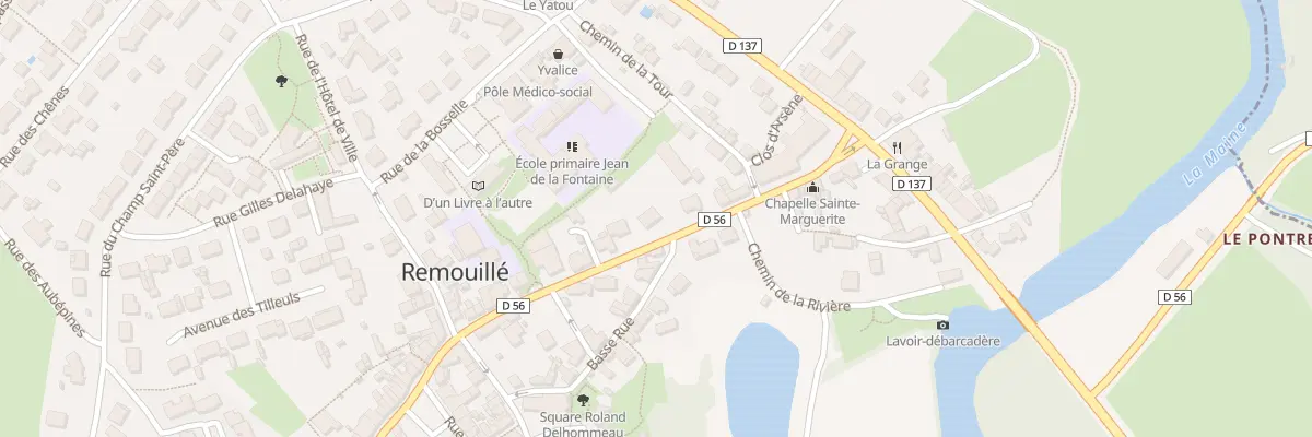 Plan du 25 Rue Pierre Garreau à Remouillé