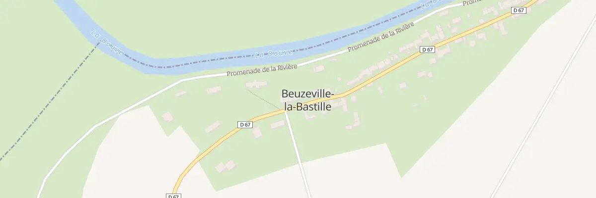 Plan du 54 Rue de la Bastille à Beuzeville-la-Bastille