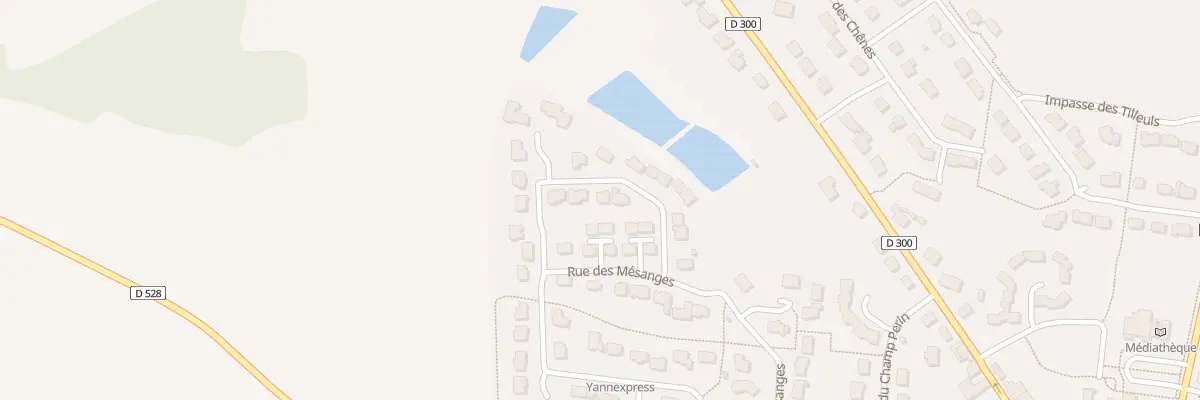 Plan du 20 Rue des Pinsons à Dourdain
